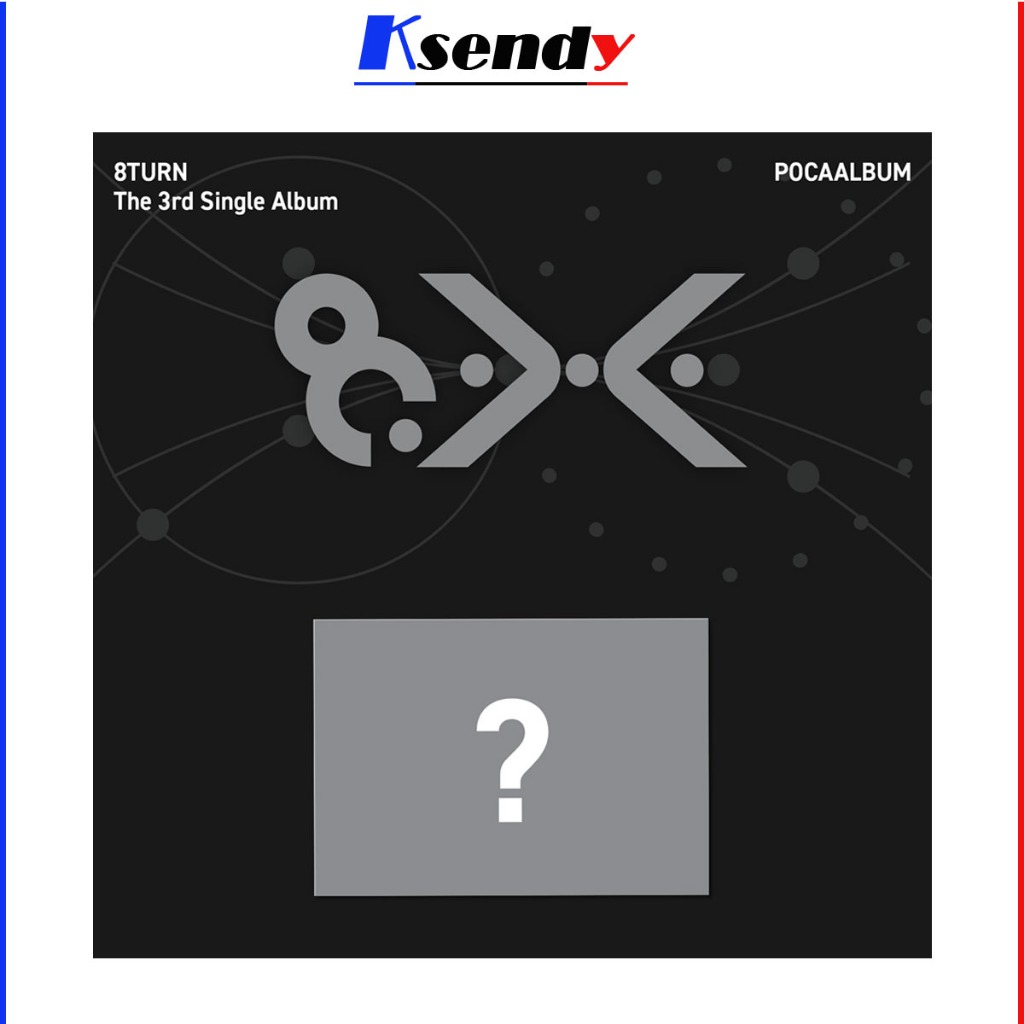 8TURN 3rd Single Album [ 8.X ] Pocaalbum Ver.