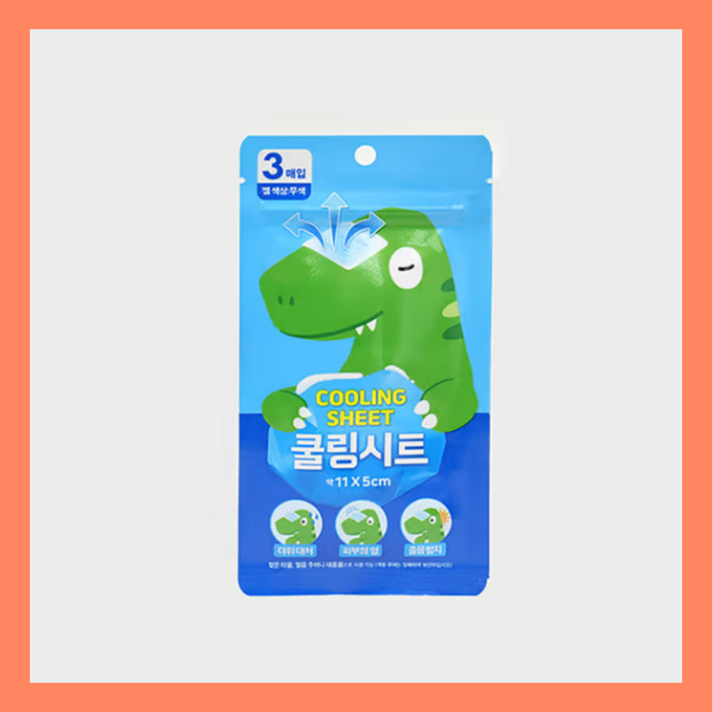 [DAISO Korea] Cooling Patch Collection Fever Patch Instant Cooling Summer Essential