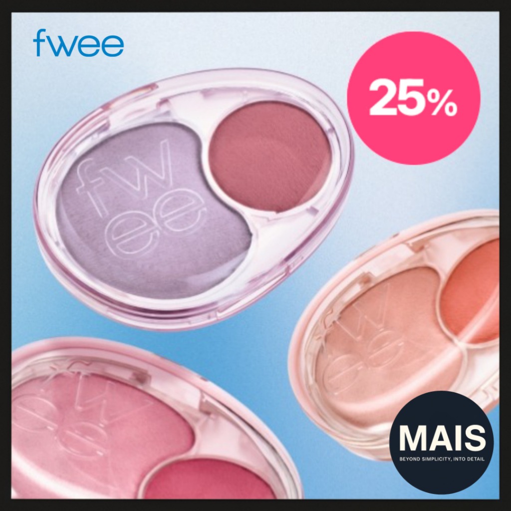 [fwee] fwee Dual Mellow Blush (12 สี)