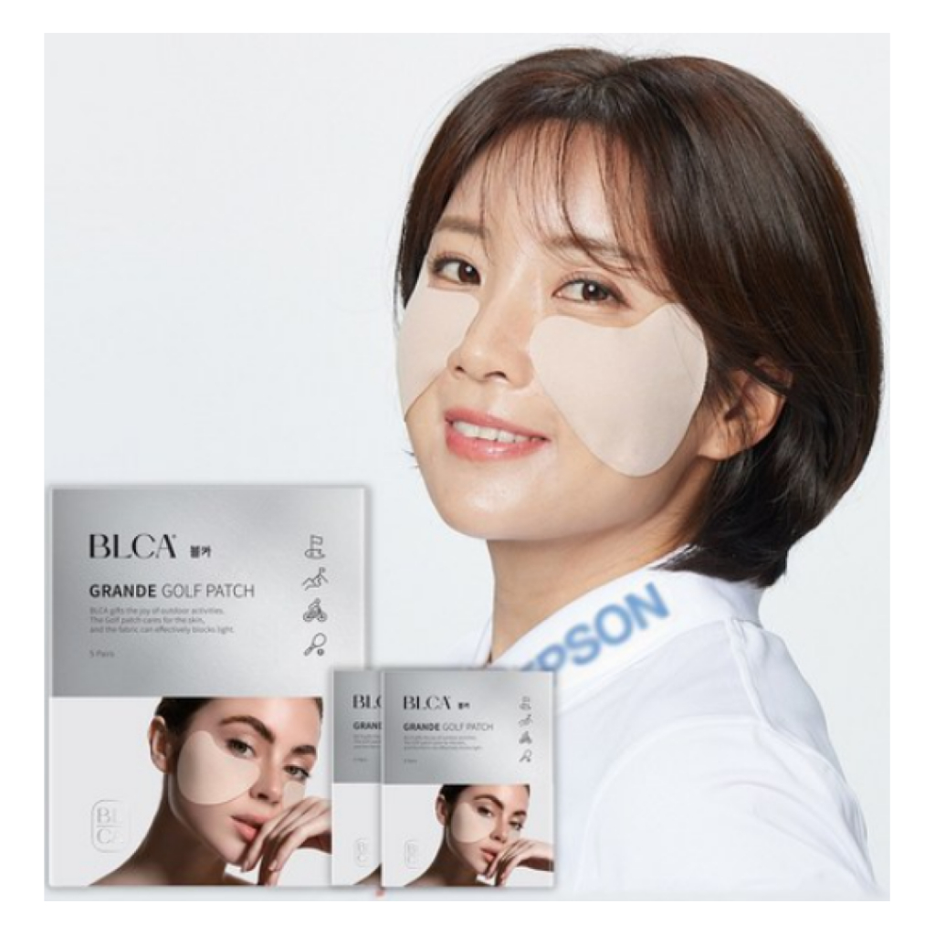 BLCA UV Protection Golf Sun patch 5 คู่ - Skin Care for Golfers, Sunblock Shield & UV Sun Protection - Block & Care