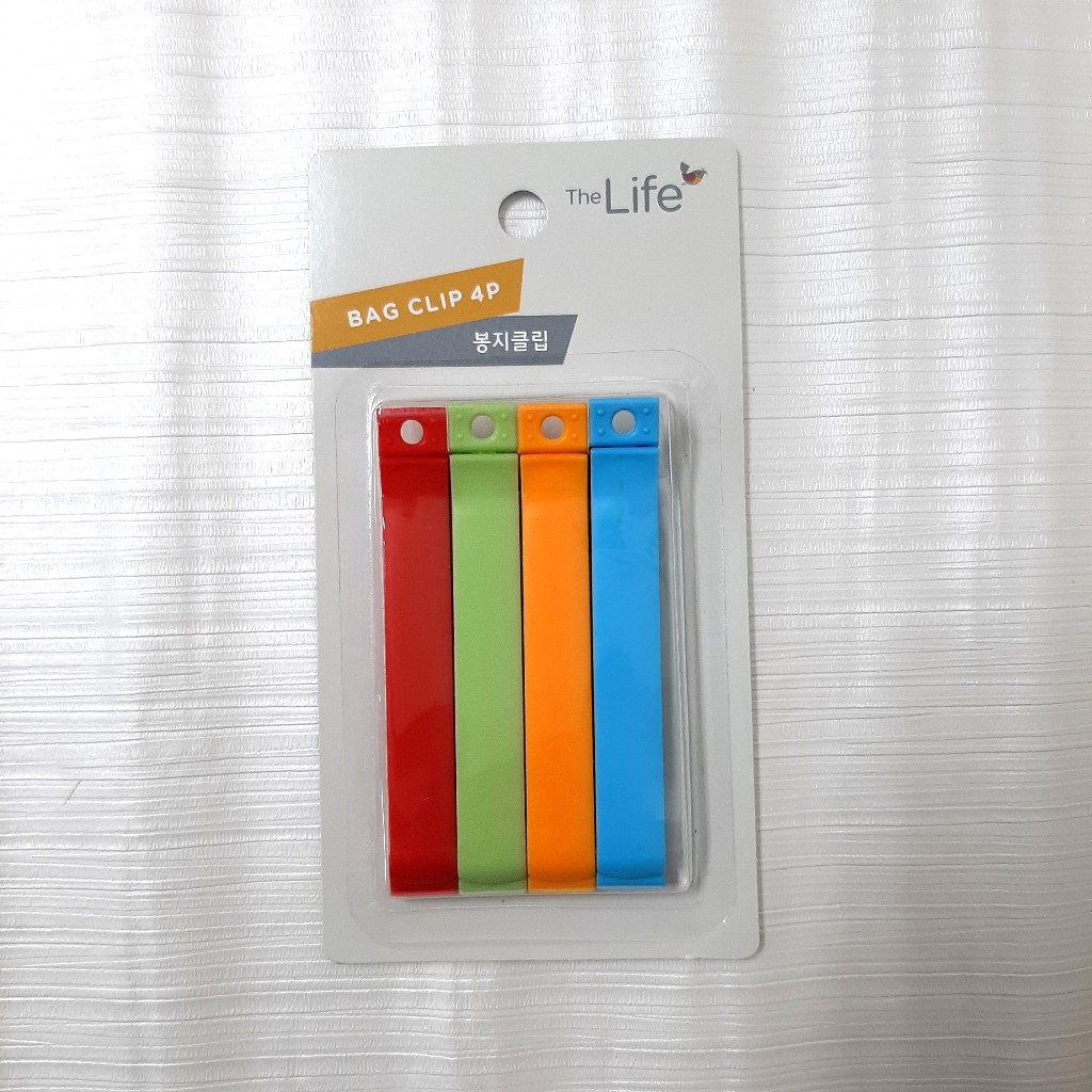 [The Life] คลิปหนีบกระเป๋า 4P x 2 ชุด