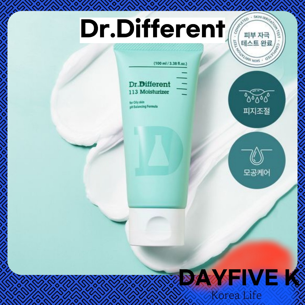 Dr.Different 113 Moisturizer 100ml – Lightweight Hydration · ผิวมัน Care
