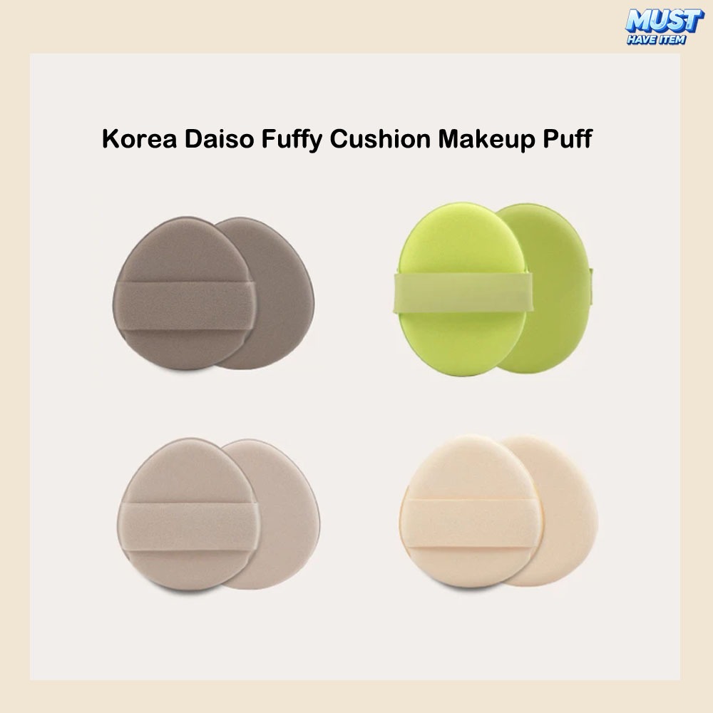 [KOREA ISO] Fuffy Cushion Makeup Puff Dewy Glow Matte High Coverage Velvet Blur Air Sponge