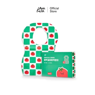 [Malang Honey] JAMMUK ผ้ากันเปื้อนเด็กแบบใช้แล้วทิ้ง กันน้ำ 2 ชั้น น้ำหนักเบา ไม่เก็บฝุ่น พกพาสะดวก กระเป๋ากันเลอะ ถูกสุขลักษณะ 3 ลายน่ารัก (20 ชิ้น)