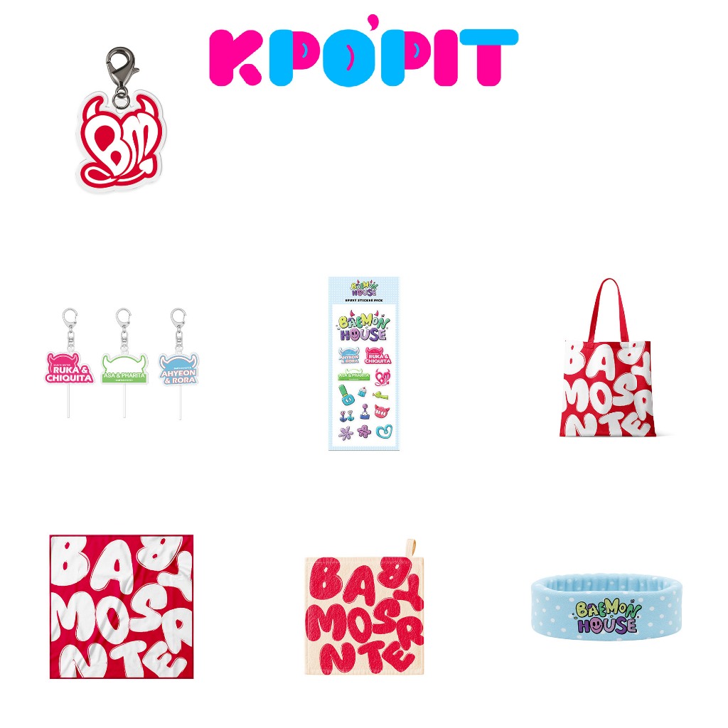 BABYMONSTER BAEMON HOUSE OFFICIAL MERCH