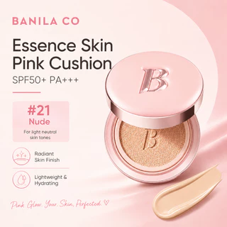 BANILA CO Essence Skin Pink Cushion SPF50+ PA+++ 12g เอสเซนส์ สกิน พิงค์ คุชชั่น