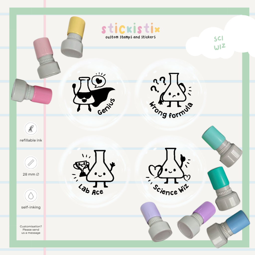 Science Whizz Science 28mm Round