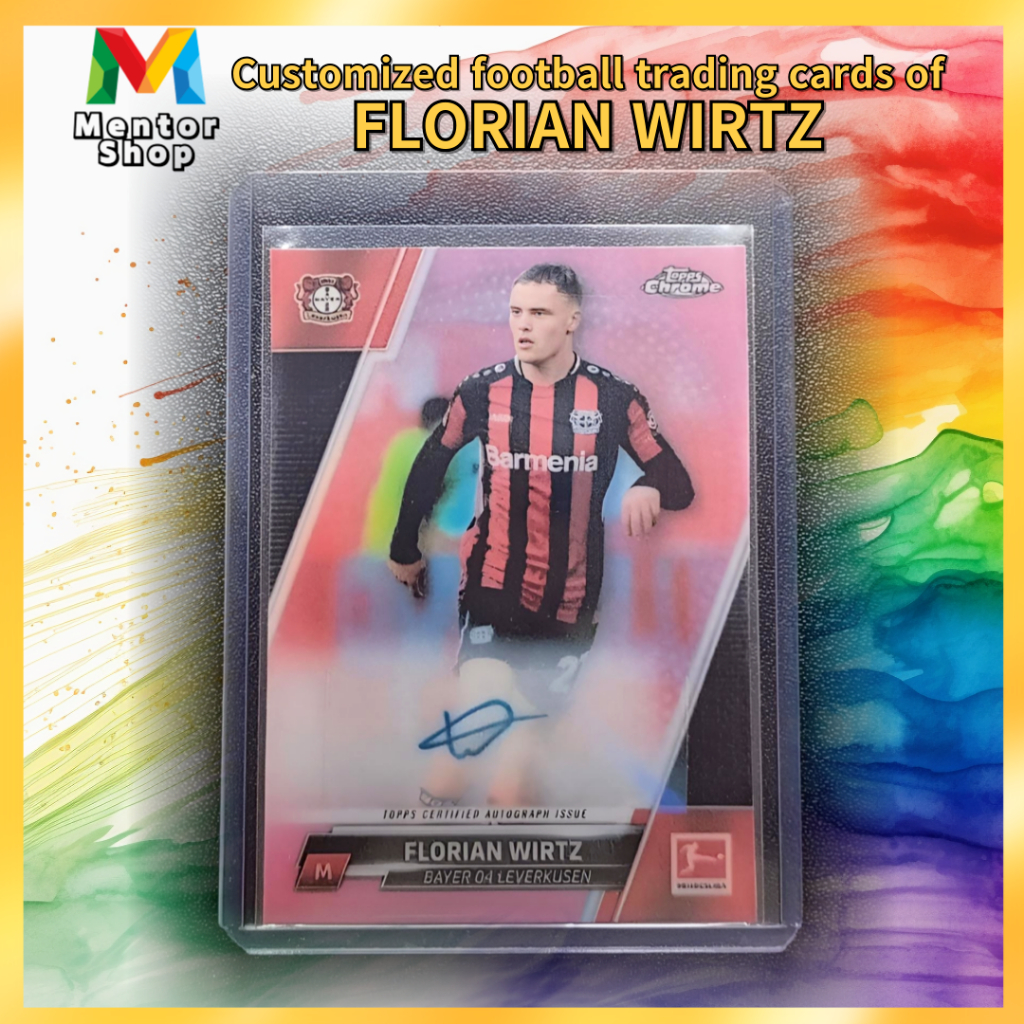 [ร้านเมนเตอร์] ✨Liverpools Diamond Florian Wirtz – การ์ดการซื้อขาย Facsimile ต้องมีสําหรับแฟนๆ True✨