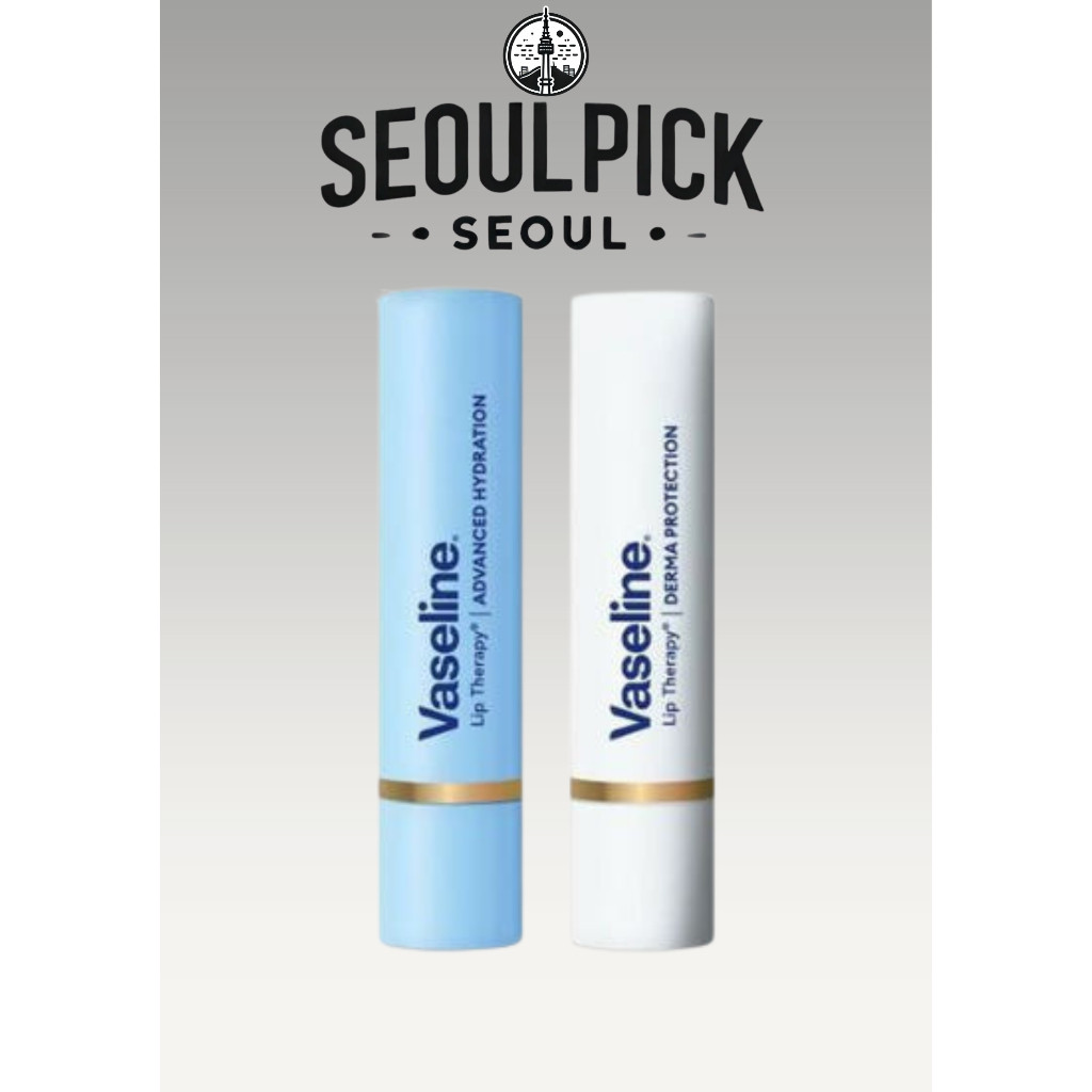 [Vaseline] Serum Lip Balm 3g (2 ประเภท) – Moisturizing & Nourishing Care (Jeyeon PICK)