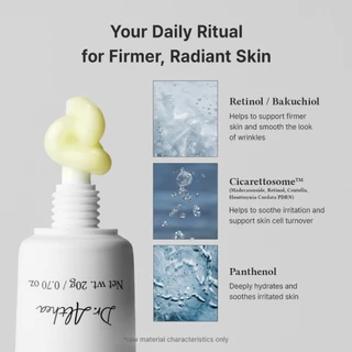 Dr.Althea Pure Retinol 0.15% Cream 20ml | ครีมเรตินอลสำหรับมือใหม่ | ลดเลือนริ้วรอย ผิวเฟิร์ม กระชับ | Retinol & Bakuchiol สำหรับผิวแพ้ง่าย