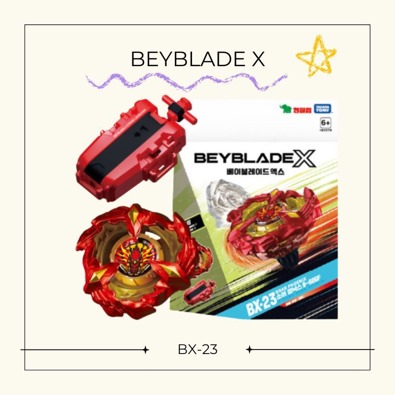 [Beyblade X] BX-23 Phoenix Wing 9-60GF HK | ชุดของเล่นสะสม