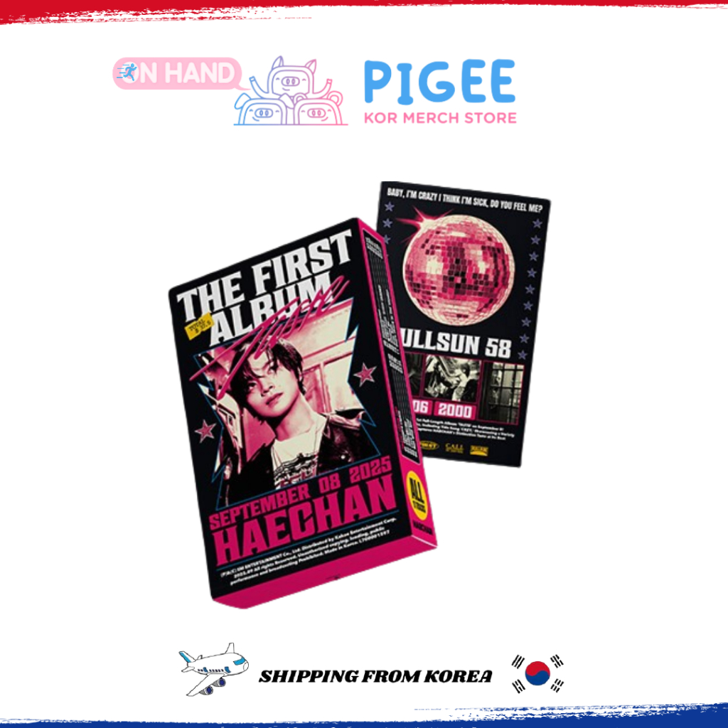 NCT HAECHAN - [ TASTE ] 1ST ALBUM (TIN CASE Ver.)