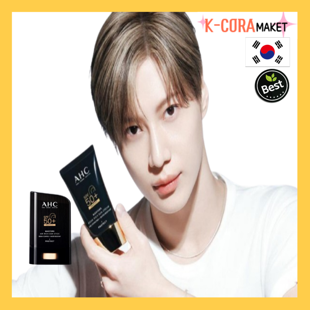 AHC Masters Air Rich Aqua Sun cream/Stick/Lightweight Hydrating Daily Sunscreen