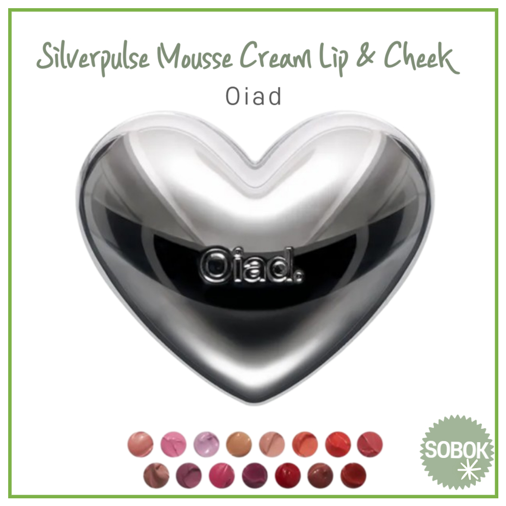 [Oiad] Silverpulse Mousse Cream Lip & Cheek 7.5g 15colors liptint liquid Cheek blusher