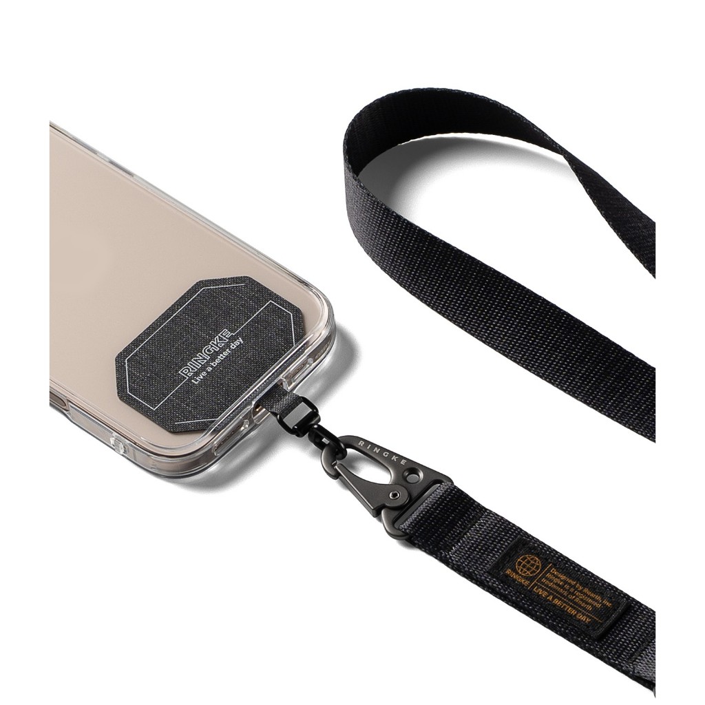 Ringke Holder Link & Tactical Webbing Lanyard Strap สําหรับสมาร์ทโฟนและอุปกรณ์เสริมอื่นๆ