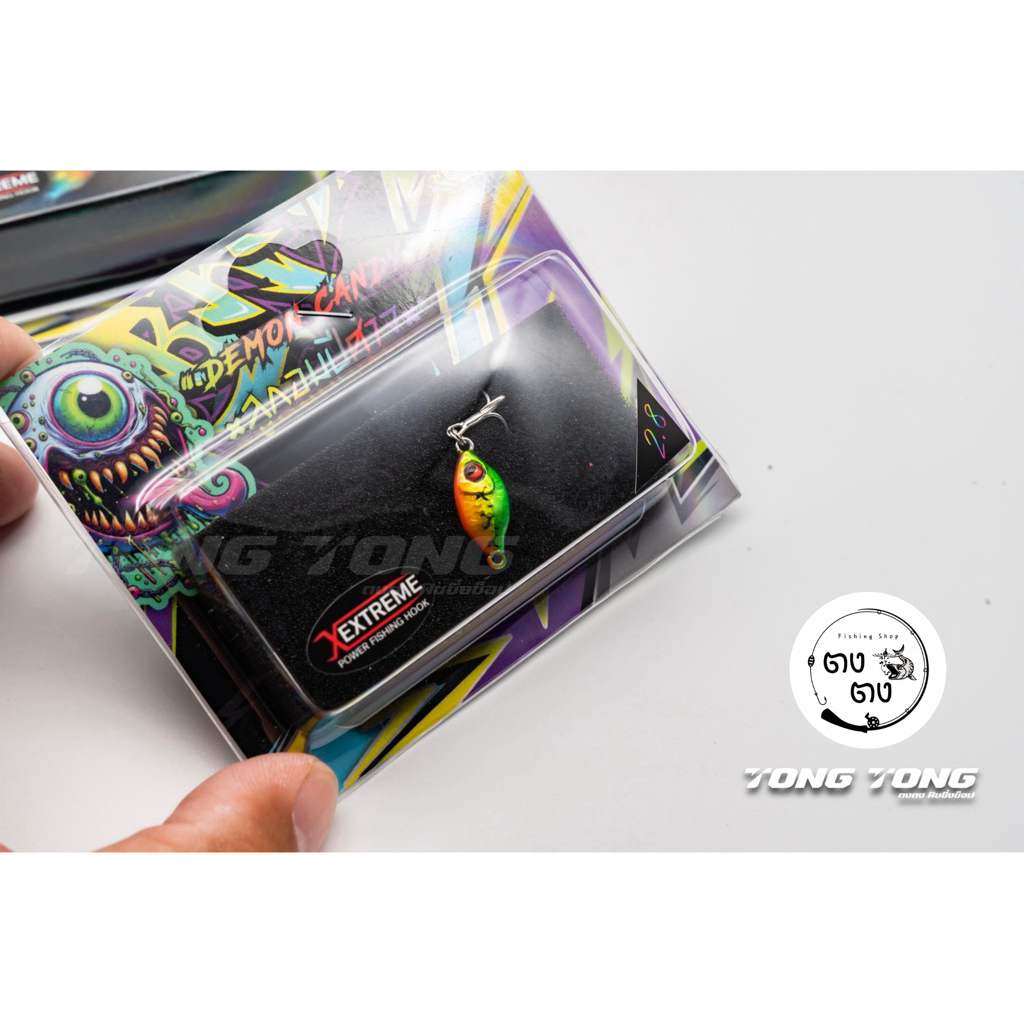 กระดี่ Micro Jig ลูกอมปีศาจ ขนาด 2.8 g