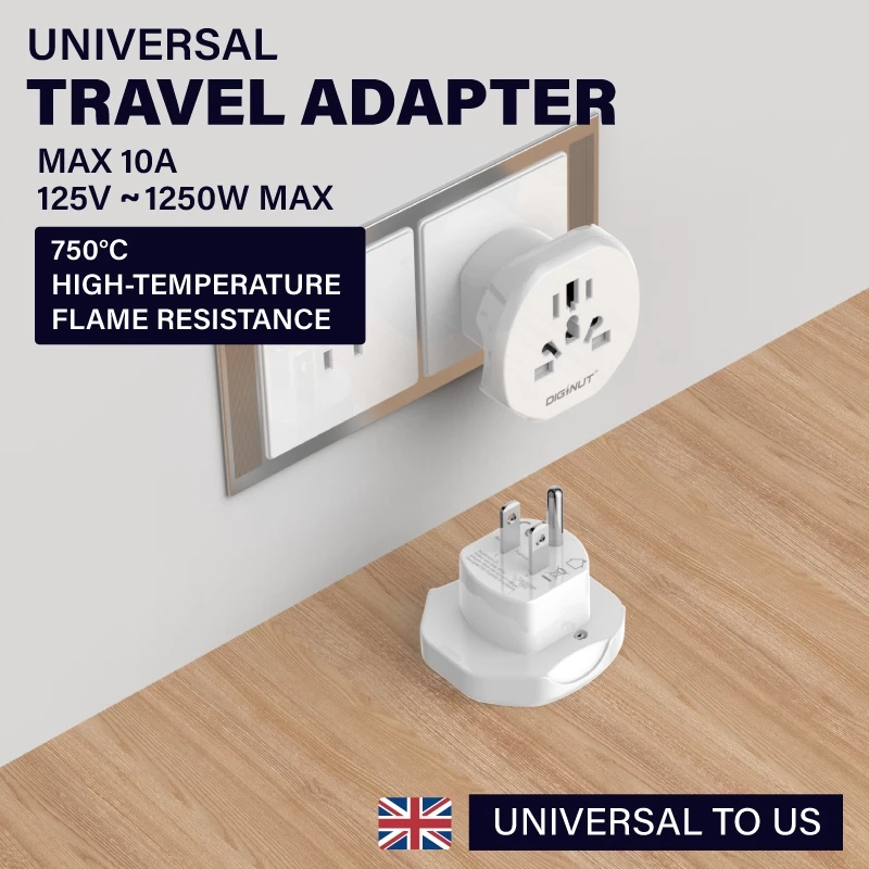 Gadget Mix Diginut อะแดปเตอร์ UK UA-20 / US UA-21 / AU UA-22 / EU UA-23 thumbnail 7
