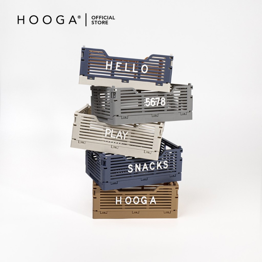 Hooga QWERTY อุปกรณ์เสริม DIY สําหรับลังพับได้