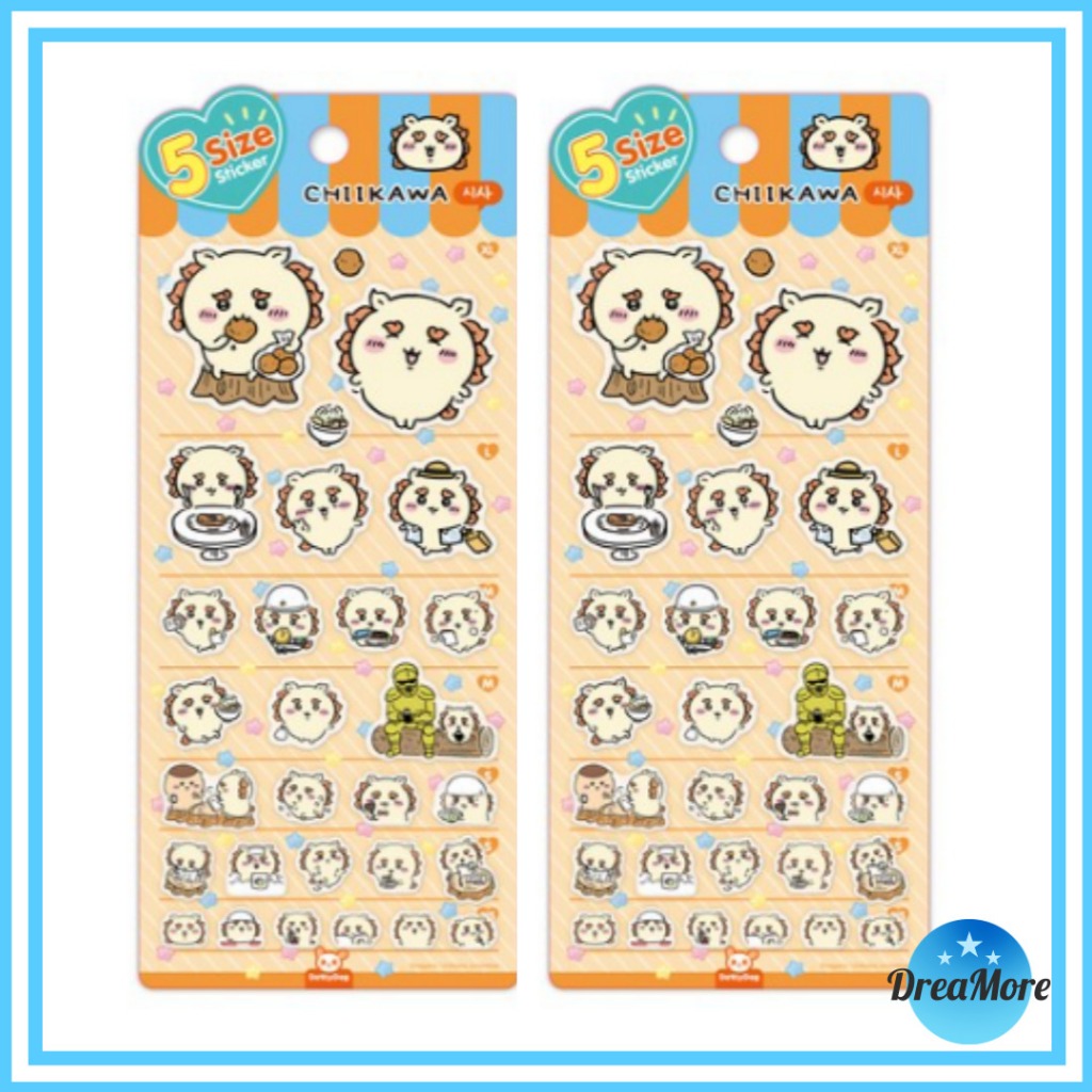 CHIIKAWA Shisa 5 Size Sticker / สติ๊กเกอร์ Deco น่ารัก