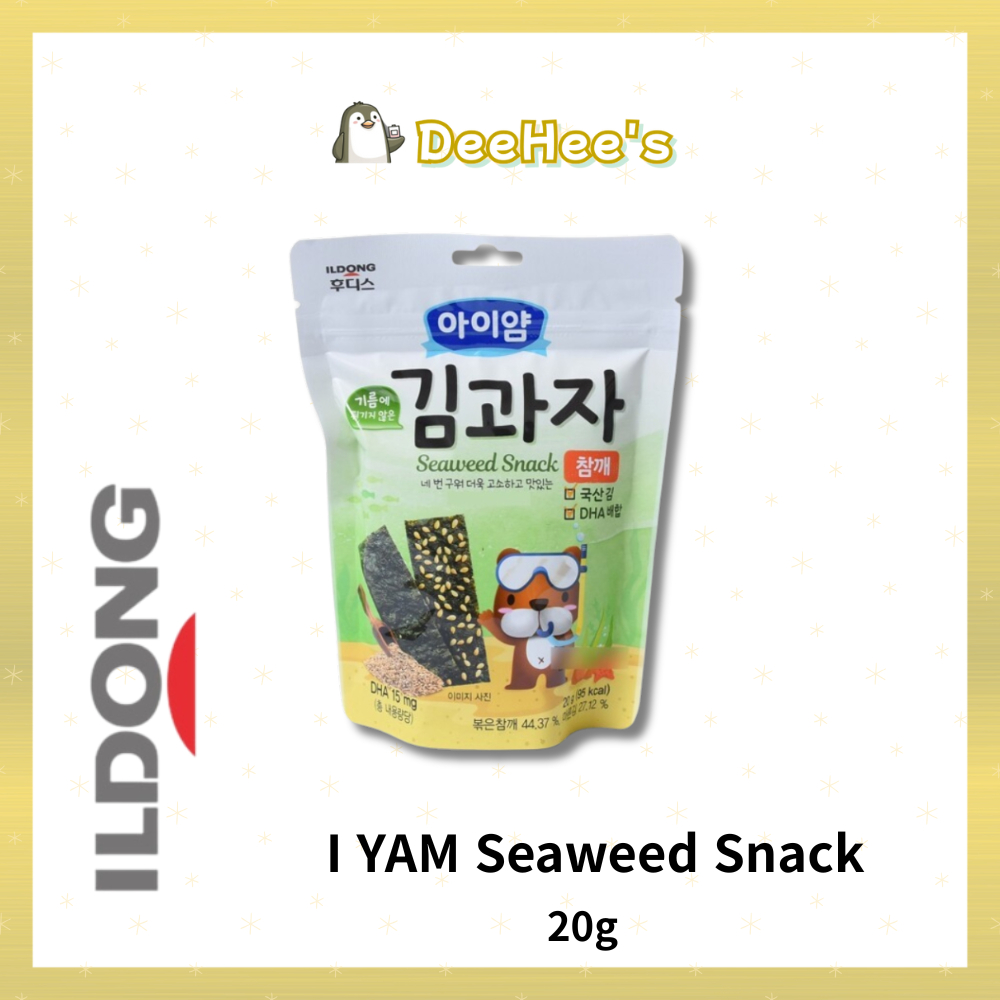 [ILDONG FOODIS] I YAM Seaweed Snack - งา