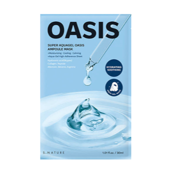 S.Nature Super Aquagel Oasis Ampoule Mask 5, 10ea
