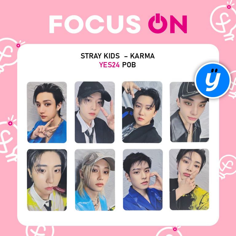 STRAYKIDS POB YES24 KARMA PHOTOCARD