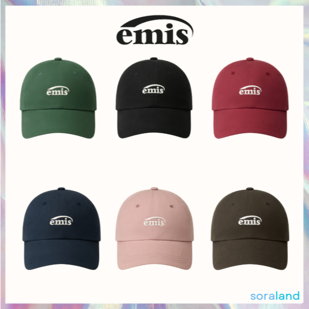 EMIS SMALL LOGO BALL CAP 6 สี (ใหม่)