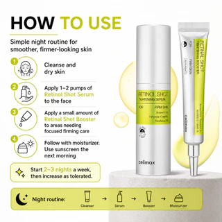 [Celimax] THE-A Retinal Shot Tightening Booster & Retinol Serum