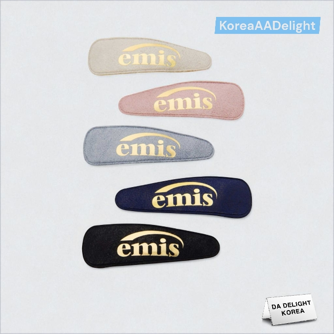 Emis New Logo Hairpin (Black, Beige, Pink, Blue, Navy)