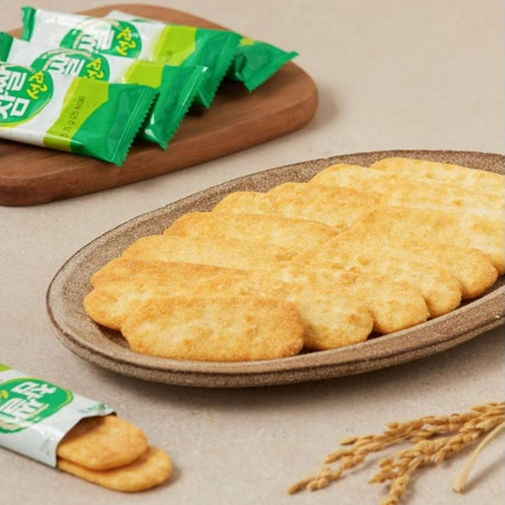 Crown Chamssal Sunkwa ขนมข้าวเกาหลี 115g