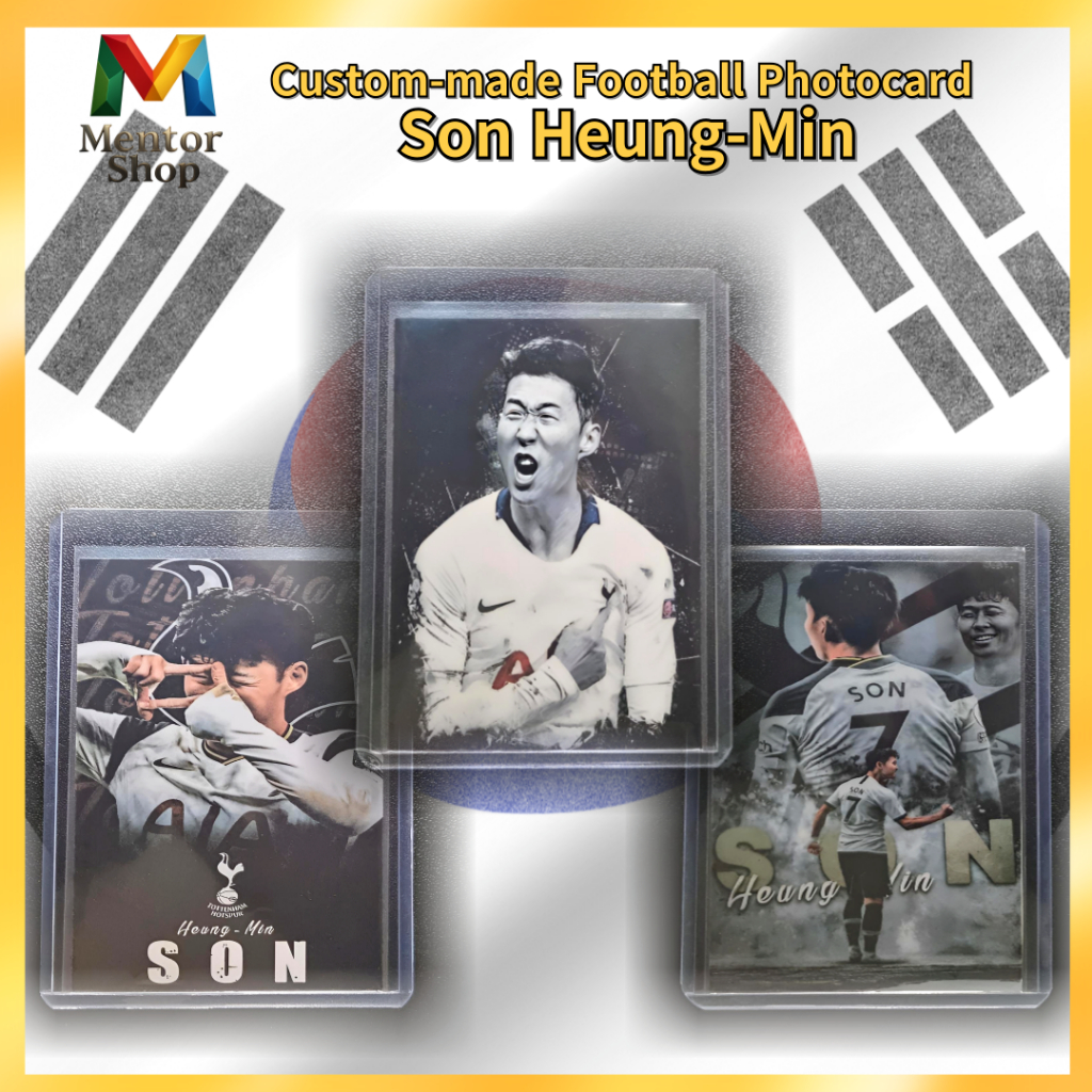 [ร้านเมนเตอร์] ✨ คอลเลกชันโฟโต้การ์ด Son Heung-Min ✨ โฟโต้การ์ดแฟนเมดดาวระดับโลก Son Heung-Min มี 3 
