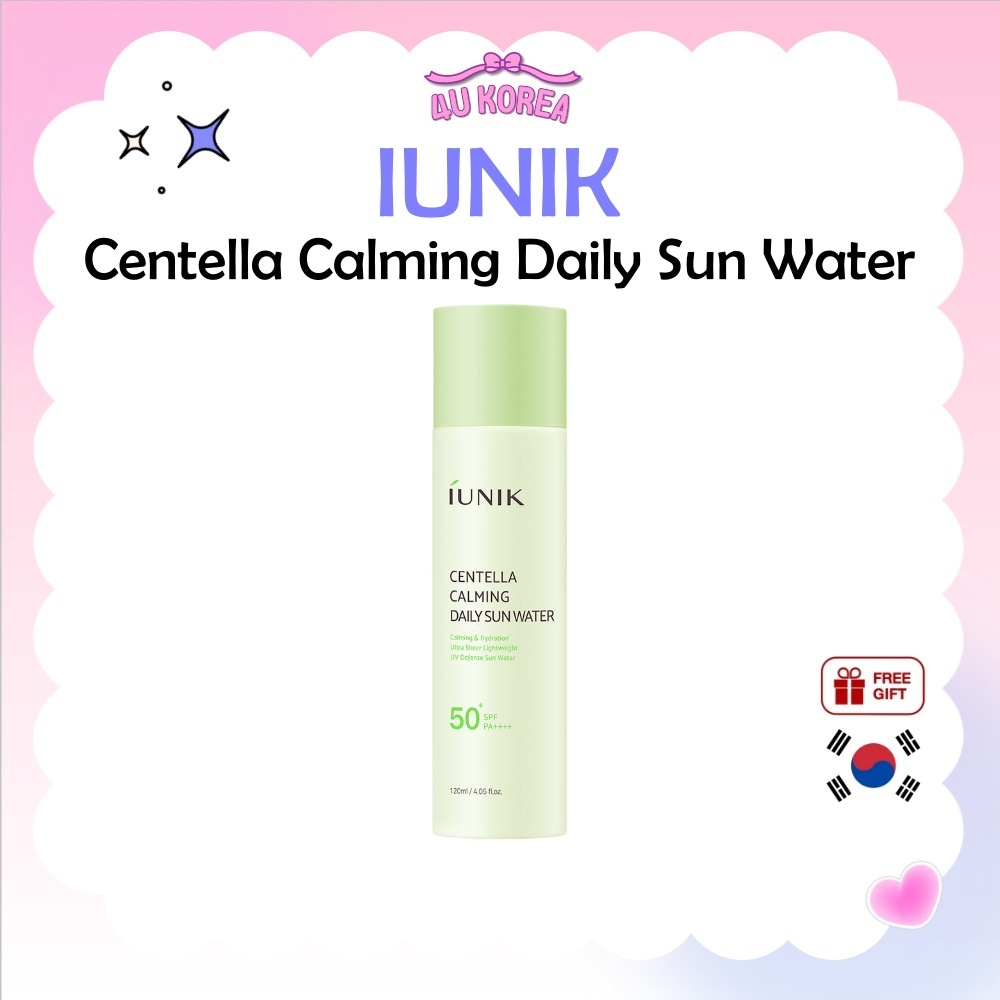 IUNIK Centella Calming Daily Sun Water – 120ml / K-BEAUTY