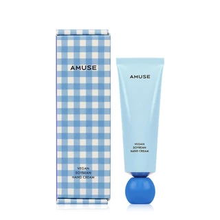 AMUSE Vegan Soybean Hand Cream 50ml - แฮนด์ครีมวีแกน ถั่วเหลือง บำรุงมือ เนียนนุ่ม เครื่องสำอาง