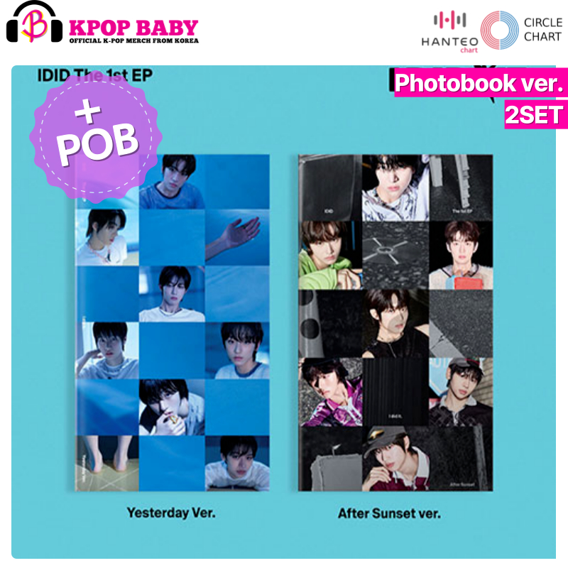 2SET (Photobook Ver.) IDID - Mini 1St Album [I did it] (POB)