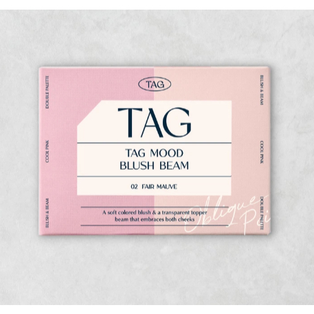 [Daiso Korea] TAG Mood Blush Beam 2.9g by Too Cool For School – Dual Blush & Highlighter Palette - (