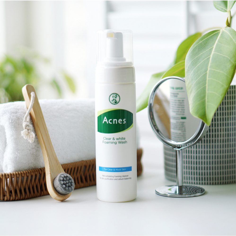 [ACNES] Foaming Wash 150ml โฟมล้างหน้า ลดสิว คุมมัน อ่อนโยนต่อผิวแพ้ง่าย