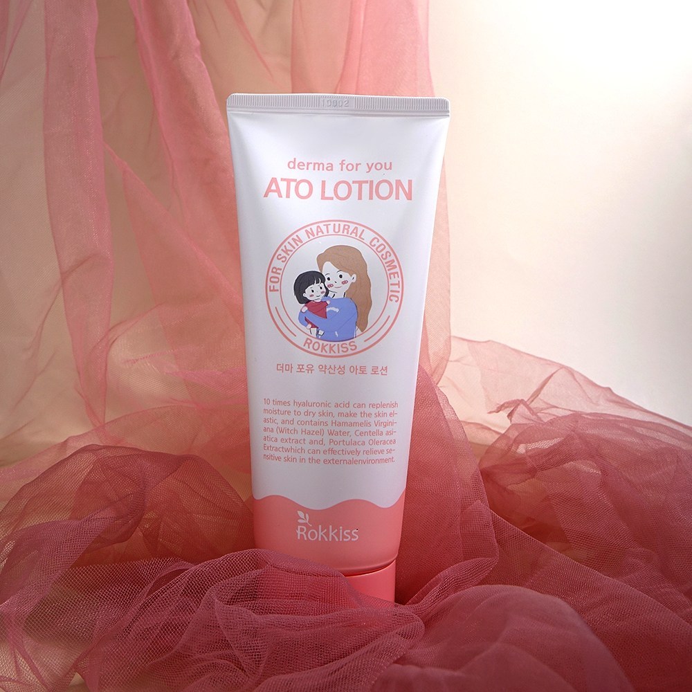 ROKKIS Derma For You Weak Acid Ato Lotion 200ml 1pc - Mild Low pH Face Body Moisturizer Sensitive Sk