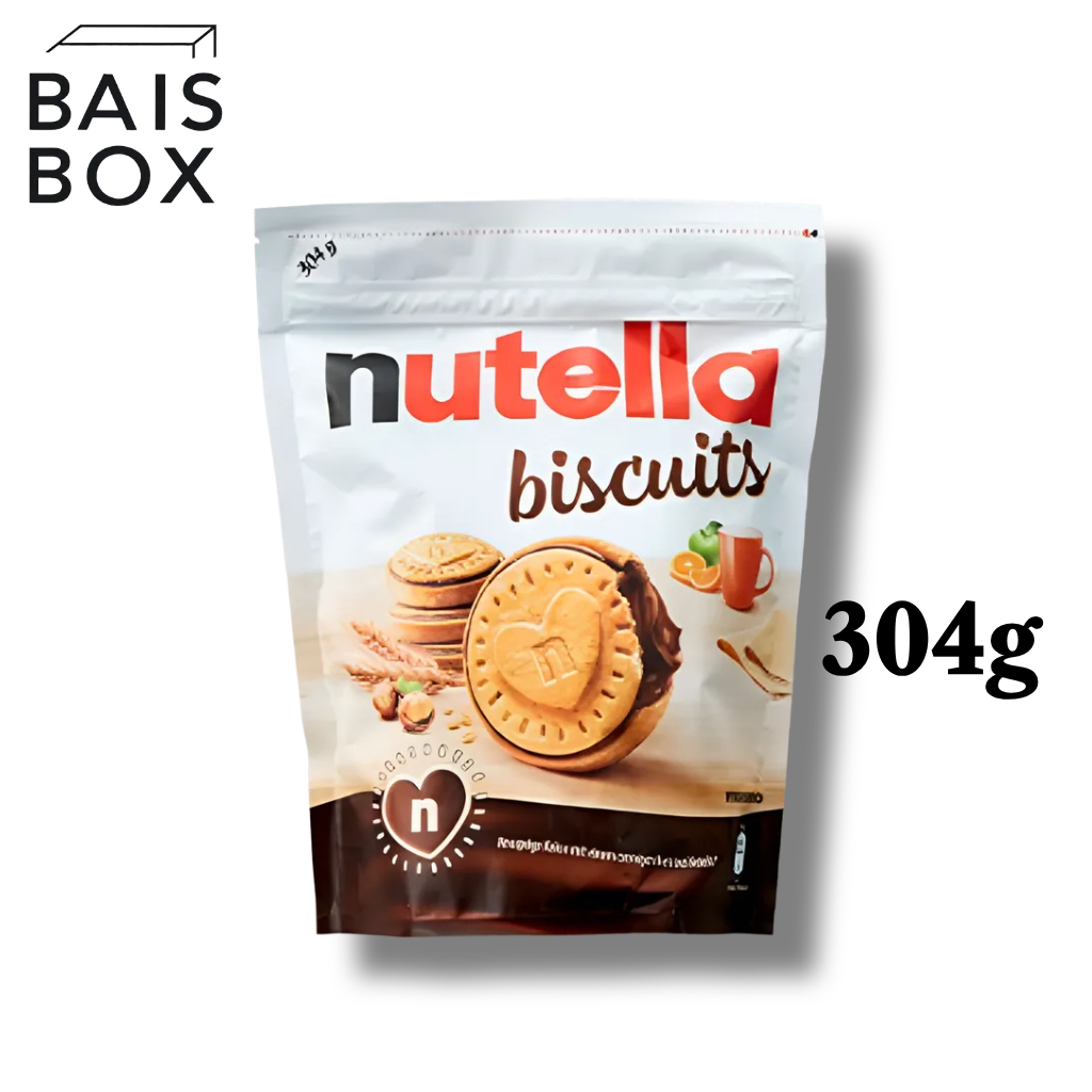 [Ferrero] Nutella Biscuits 304g | ขนมอิตาลี ฮาลาล