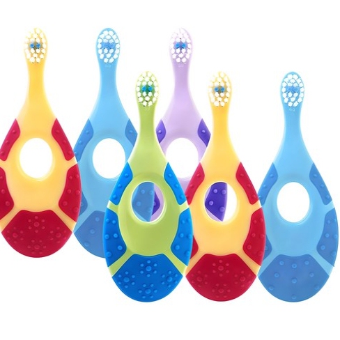 JORDAN STEP 1 BABY TOOTHBRUSH – จัดส่งสีสุ่ม 6 ชิ้น