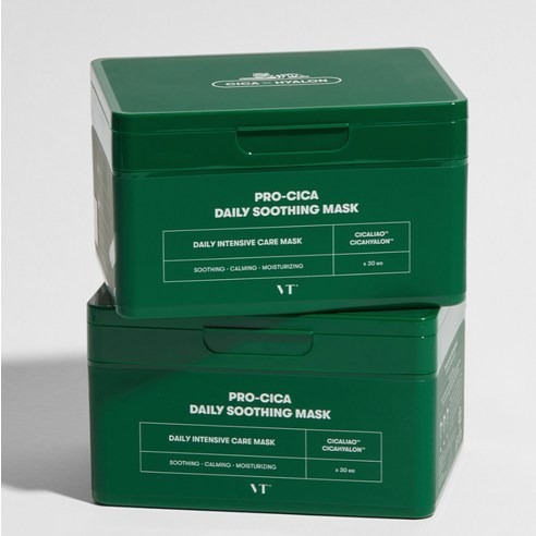 [VT COSMETICS] Pro Cica Daily Soothing Mask | 30 แผ่น | จัดส่งจากกรุงเทพเกาหลี