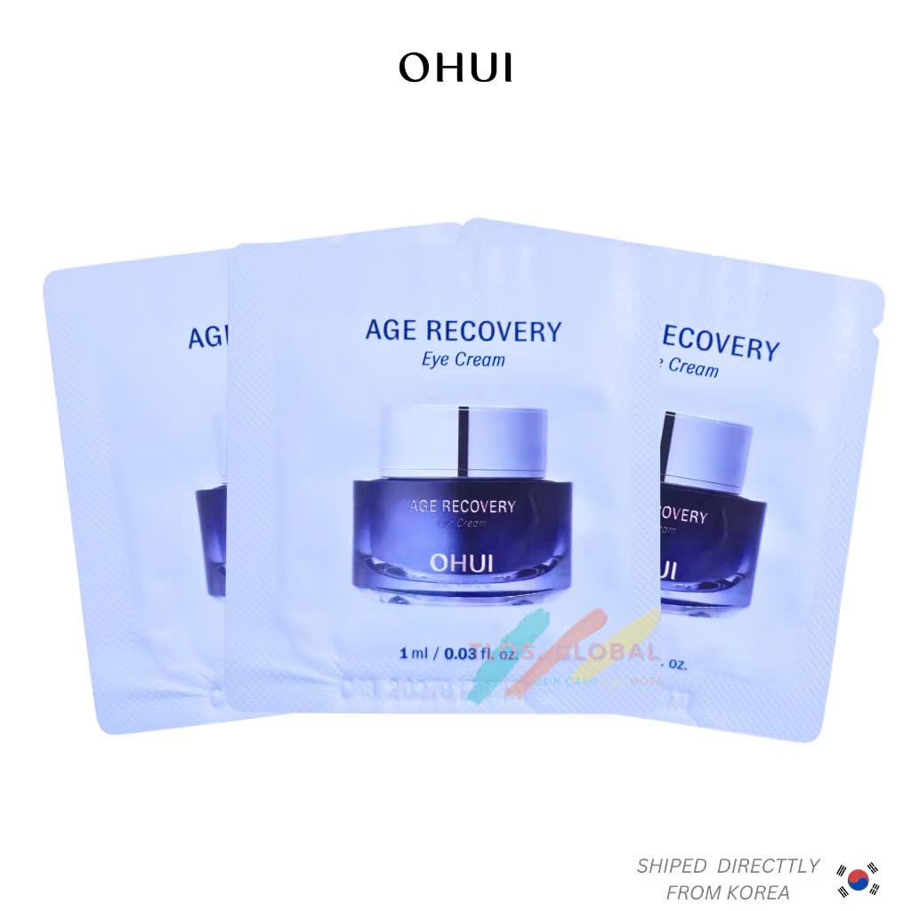 Ohui age recovery Eye Cream 1ml 30EA 60EA ครีมบํารุงรอบดวงตาต่อต้านริ้วรอยอเนกประสงค์