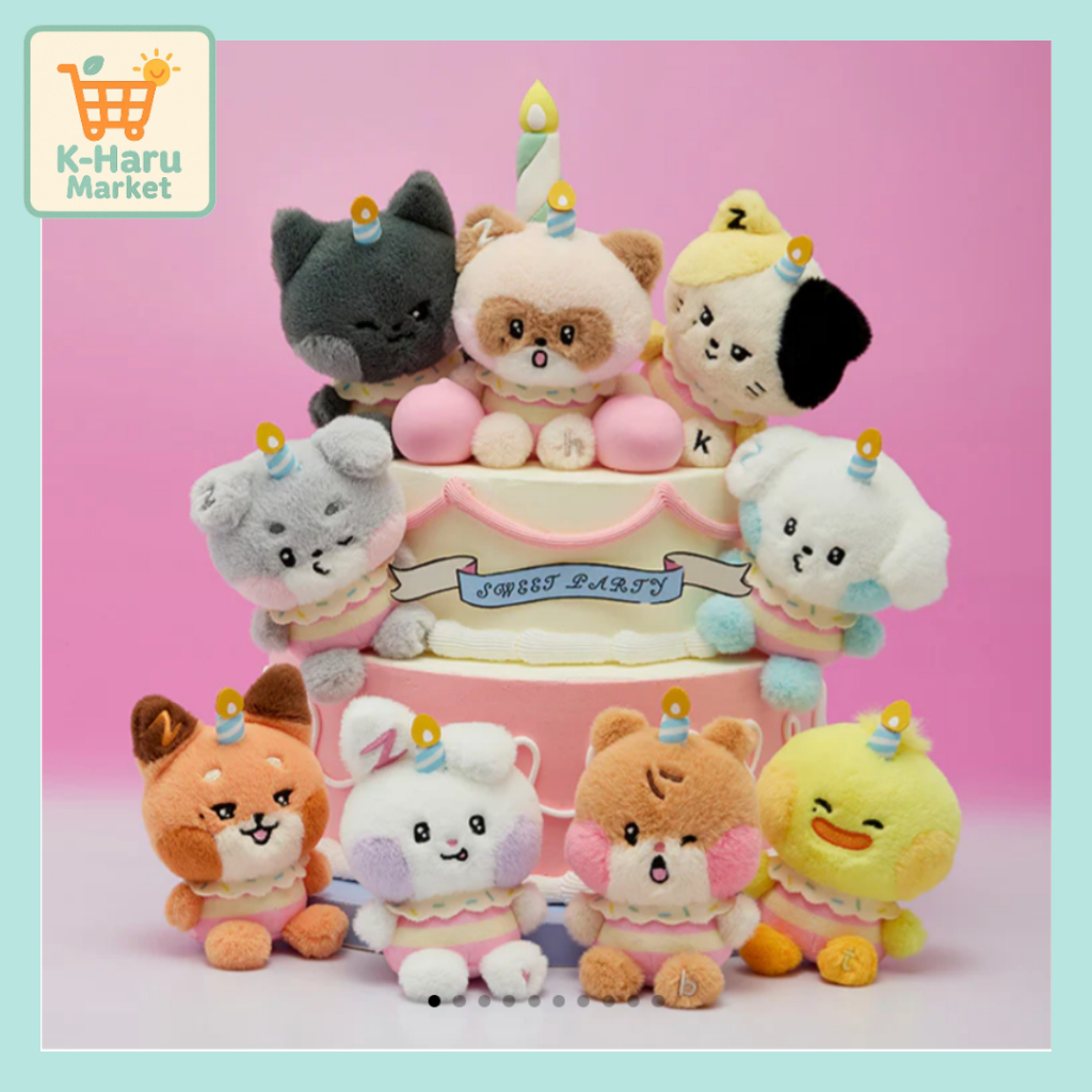 LINE Friends ZEROBASEONE Zeroni Mini Plush Doll – Home Party Edition