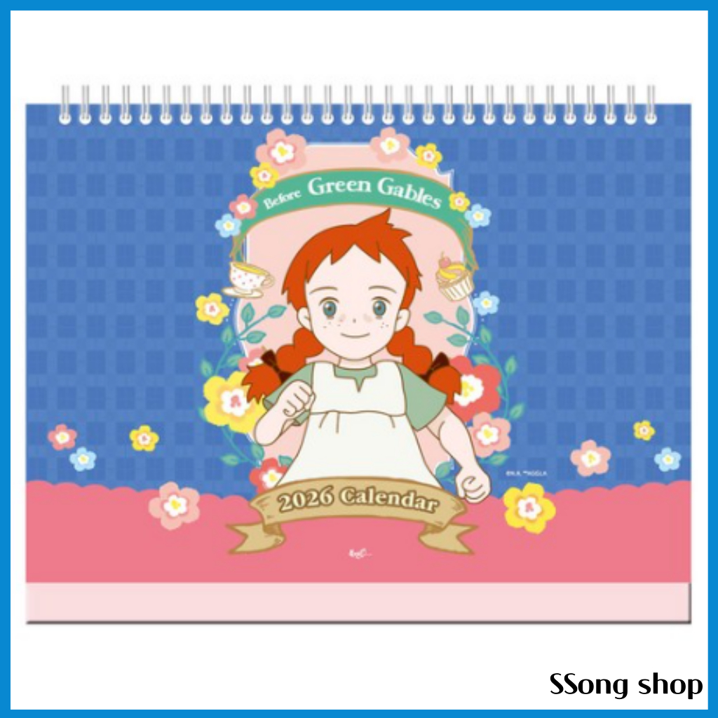 Anne of Green Gables 2026 ปฏิทินตั้งโต๊ะ