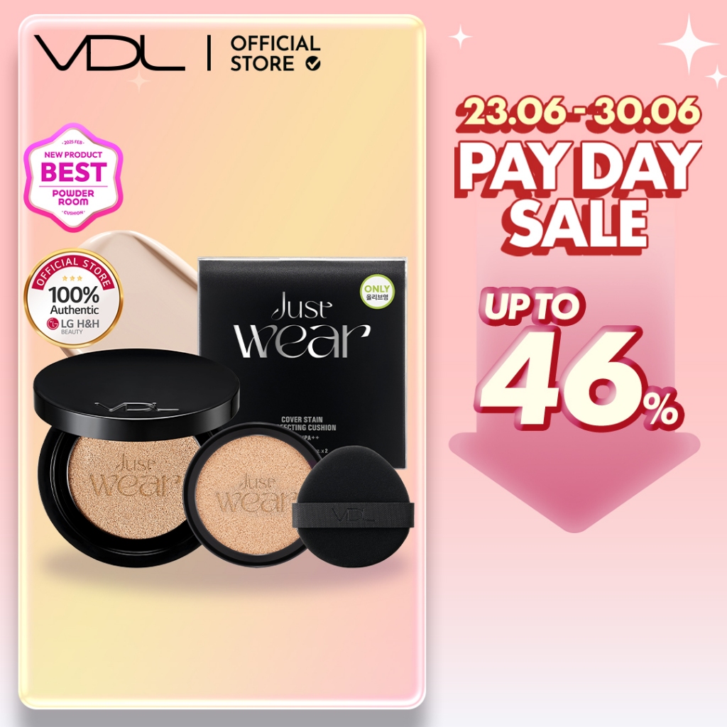 VDL Cover Stain Perfecting Cushion 13g | Flawless Smooth & Perfect Cover
