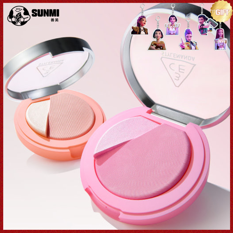 [ตรงจากเกาหลี] 3CE Blushlighter 4.3g–4.8g (+พัฟฟิงเกอร์)