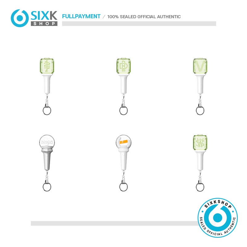 SM ARTIST MINI FANLIGHT KEYRING (Aespa, Riize, Nct, Wayv)