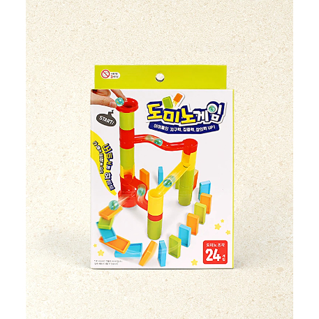[เกาหลี Daiso]ชุดเกม Daiso Domino สําหรับกิจกรรมการศึกษาแสนสนุกสําหรับครอบครัวและการเล่นในร่มแบบโต้ต