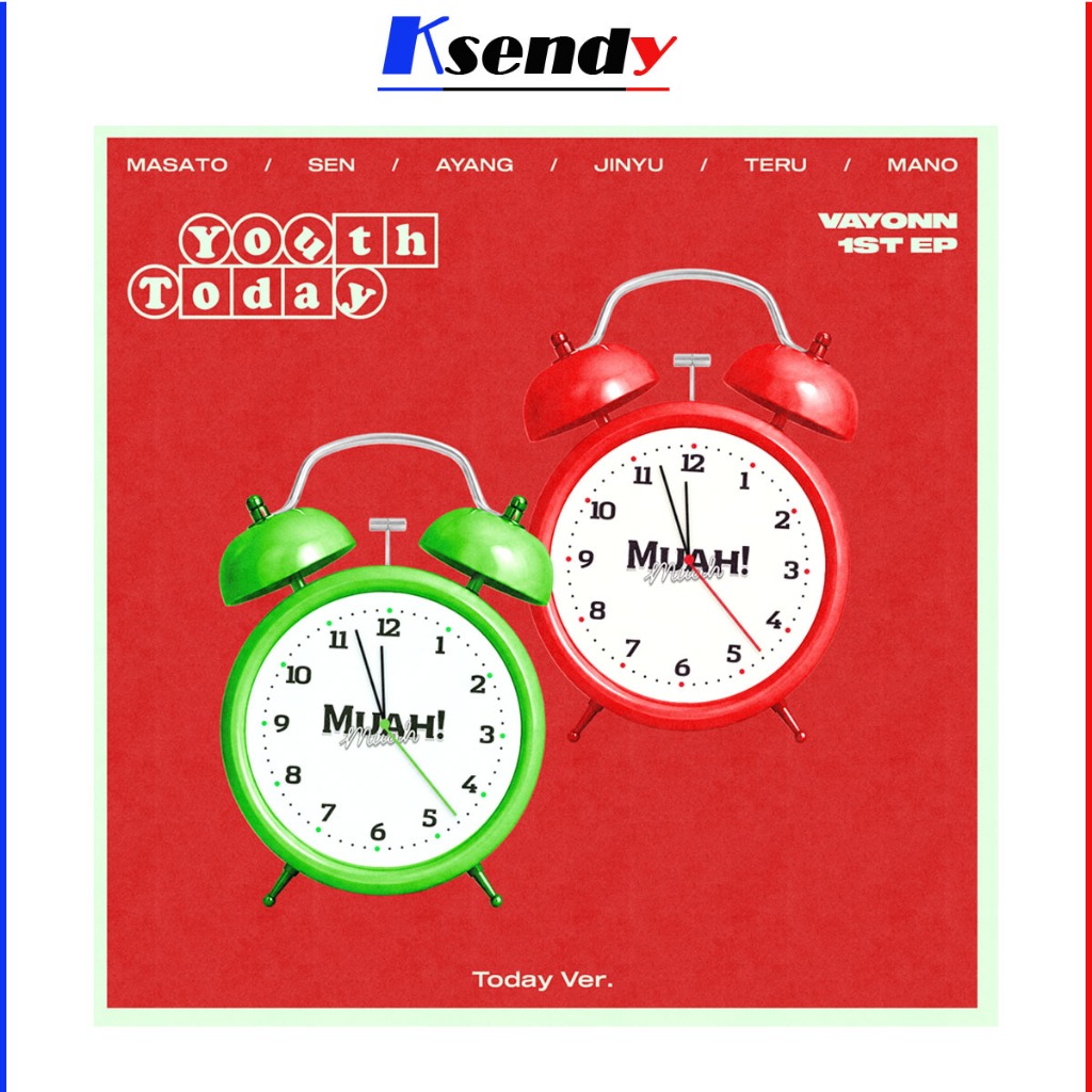 VAYONN 1st EP Album [ Youth Today ] Today Ver.
