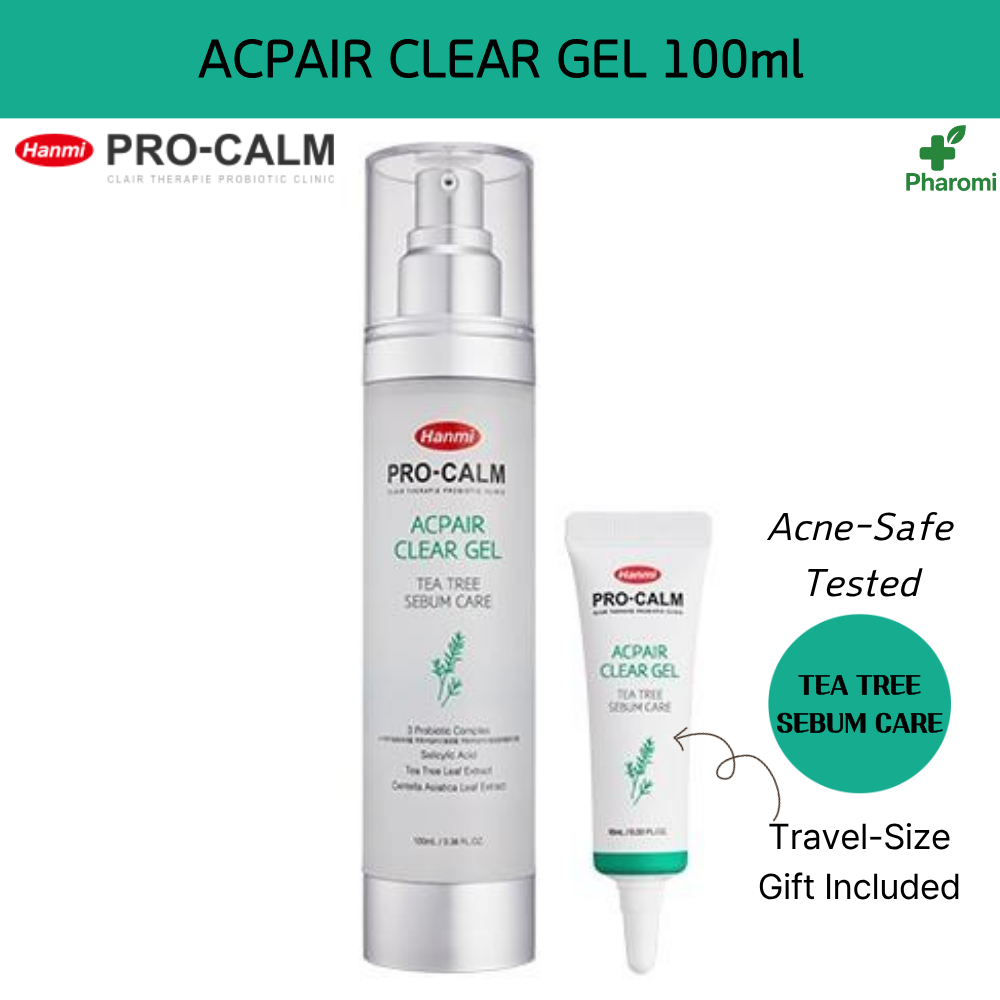 PRO-CALM ACPAIR CLEAR GEL 100ml – เจลเนื้อบางเบาสําหรับผิวมันและผิวแพ้ง่าย