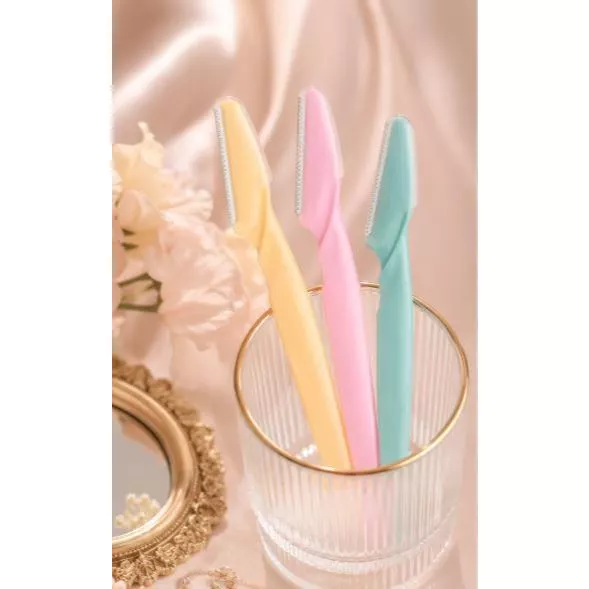 Simple Mini Eyebrow Razor 1PCS,แบบพกพาFace Hair Trimmerสีสุ่มHot item